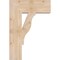 Ekena Millwork Funston Block Smooth Bracket, Douglas Fir, 5 1/2"W x 18"D x 26"H BKT06X18X26FST05SDF - alternate 2